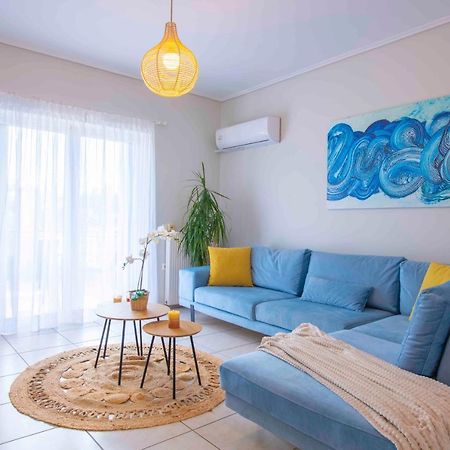 Kima: Relaxing Beach Home Next To Sparkling Waters Néa Mákri Exterior foto